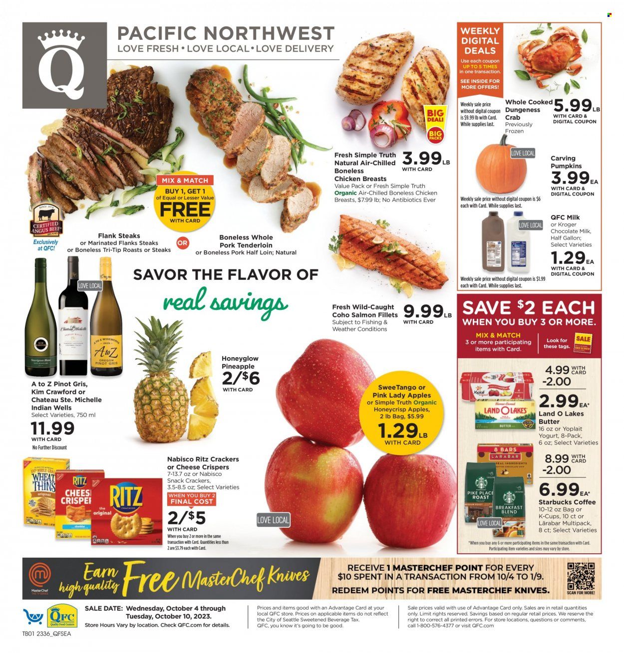 QFC (WA) Weekly Ad Flyer Specials October 4 to October 10, 2023
