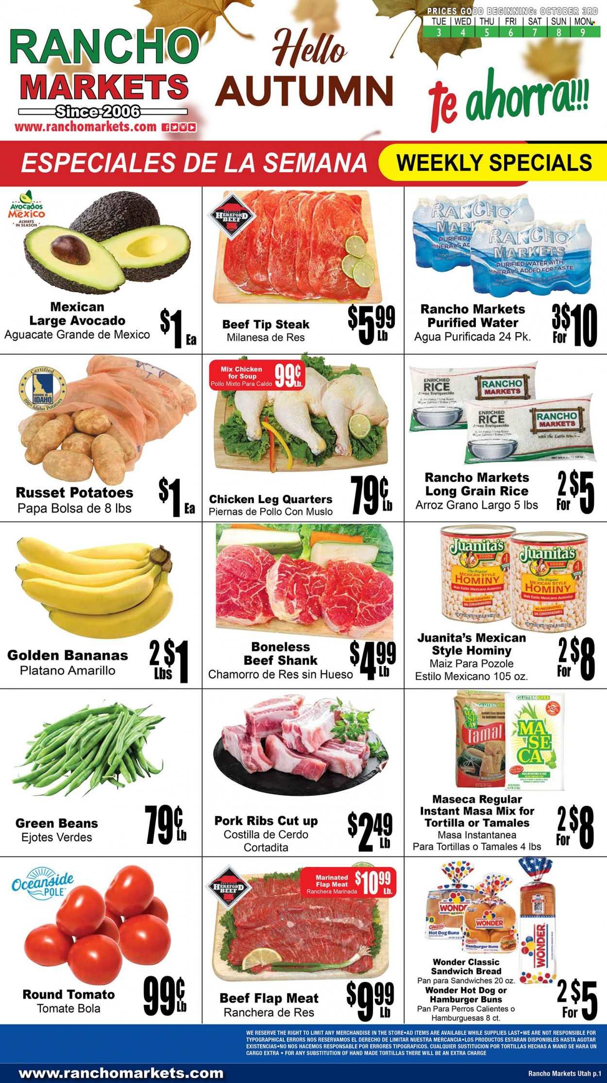 Rancho Markets (UT) Weekly Ad Flyer Specials October 3 to October 9, 2023