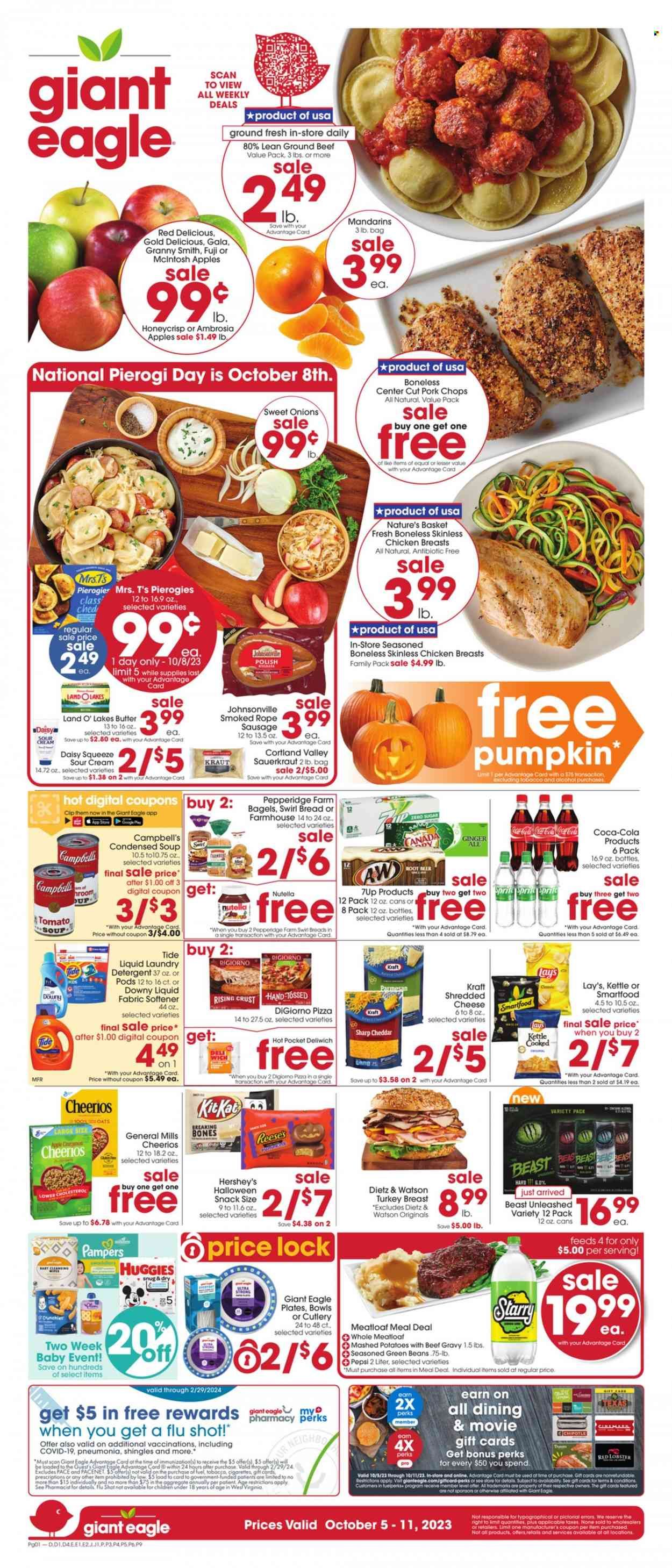 Giant Eagle (PA) Weekly Ad Flyer Specials October 5 to October 11, 2023