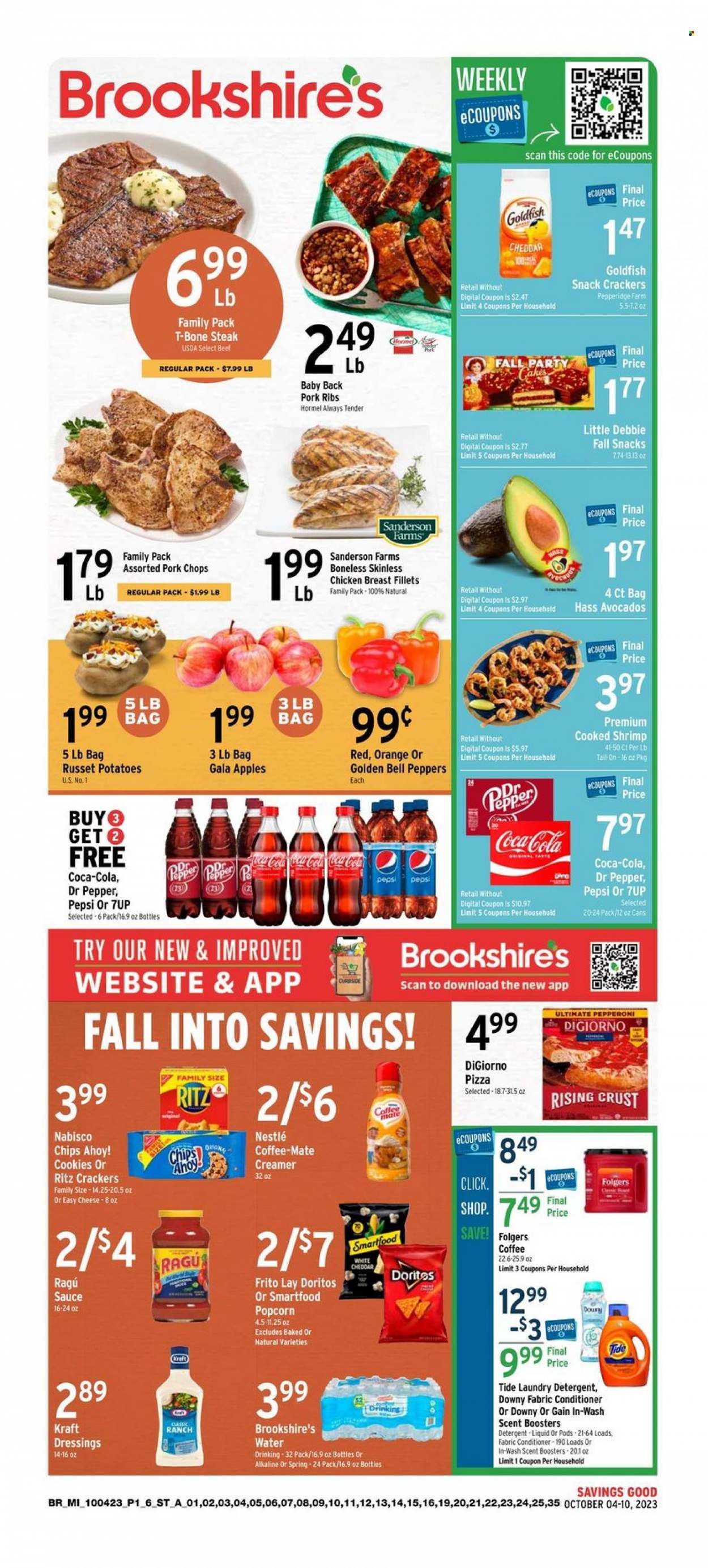 Brookshires (AR, LA, TX) Weekly Ad Flyer Specials October 4 to October 10, 2023