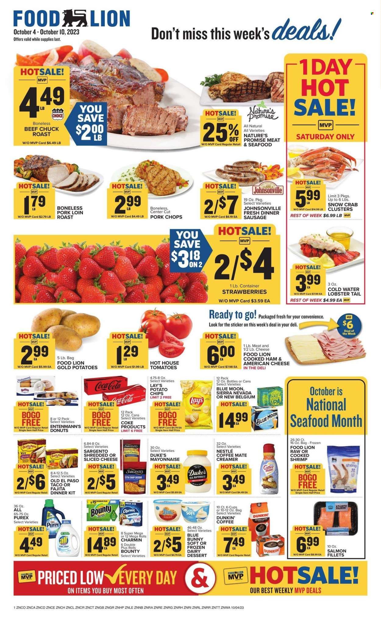 Food Lion (NC) Weekly Ad Flyer Specials October 4 to October 10, 2023