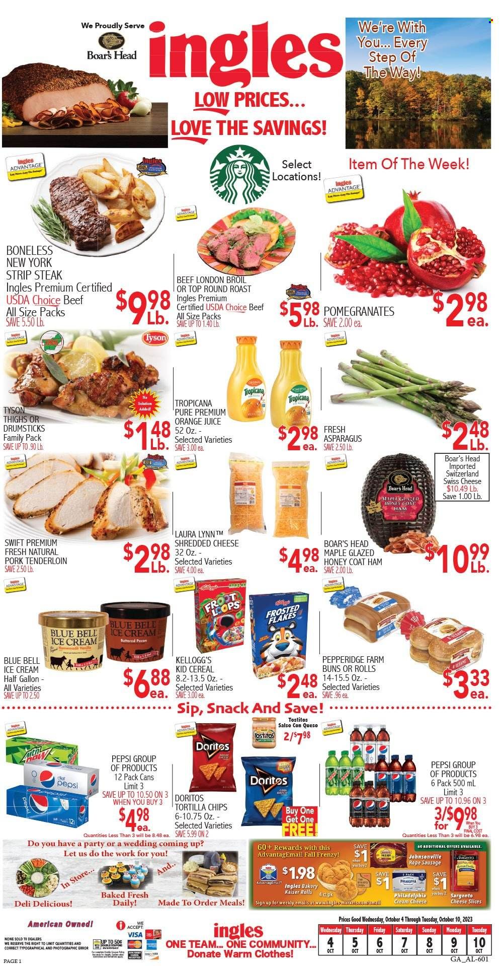 Ingles (GA, NC, SC, TN) Weekly Ad Flyer Specials October 4 to October 10, 2023