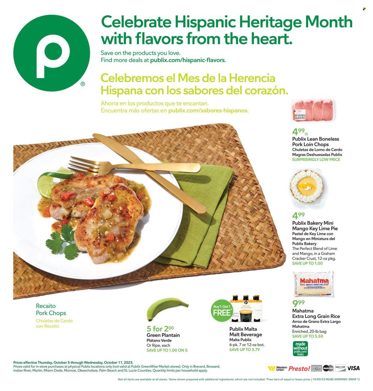 Publix (AL, FL, GA, NC, SC, TN) Weekly Ad Flyer Specials October 5 to October 11, 2023