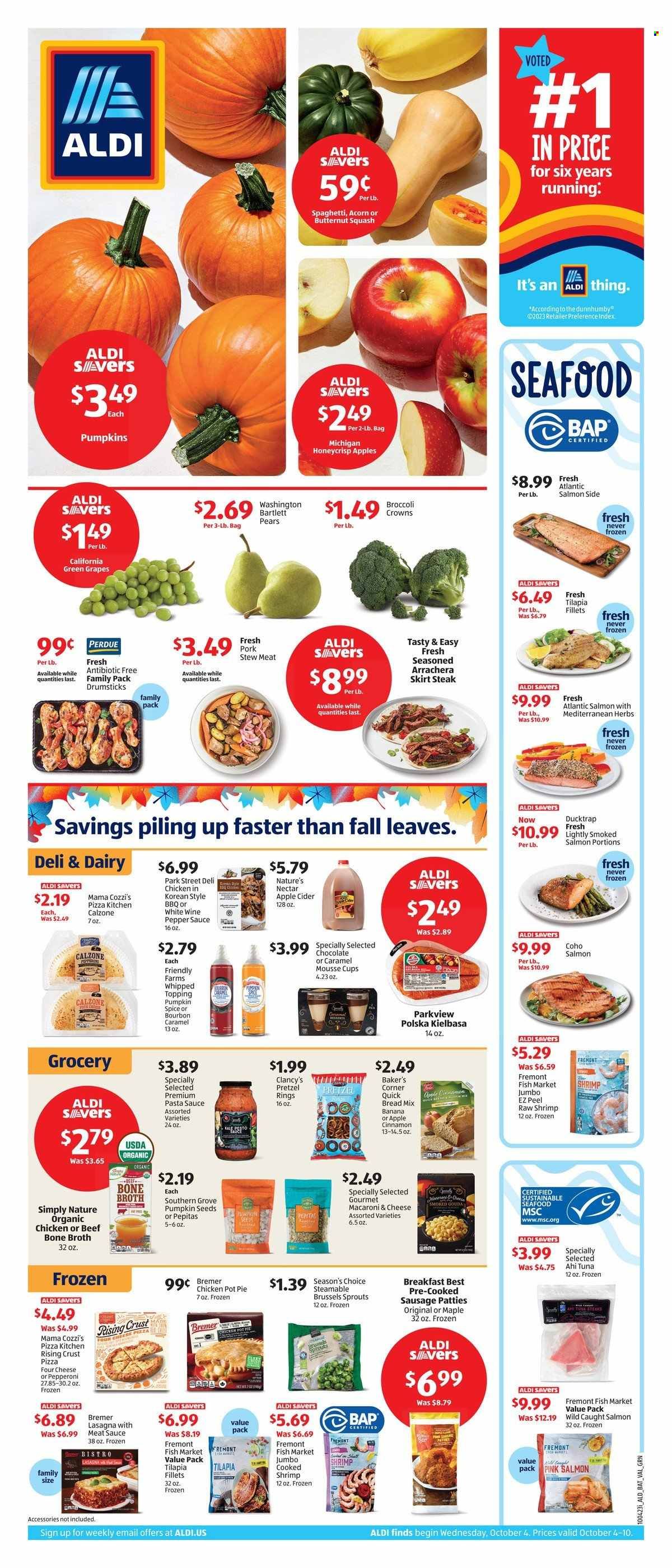 ALDI (IL, IN) Weekly Ad Flyer Specials October 4 to October 10, 2023