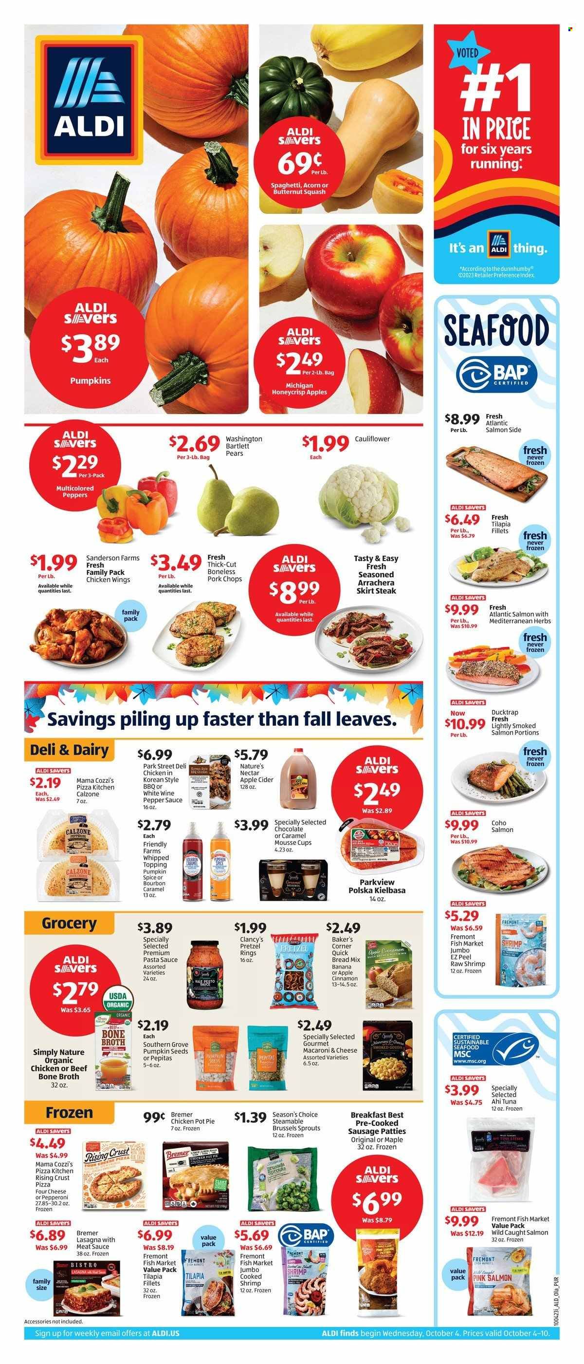 ALDI (AR, KS, MO, OK) Weekly Ad Flyer Specials October 4 to October 10, 2023