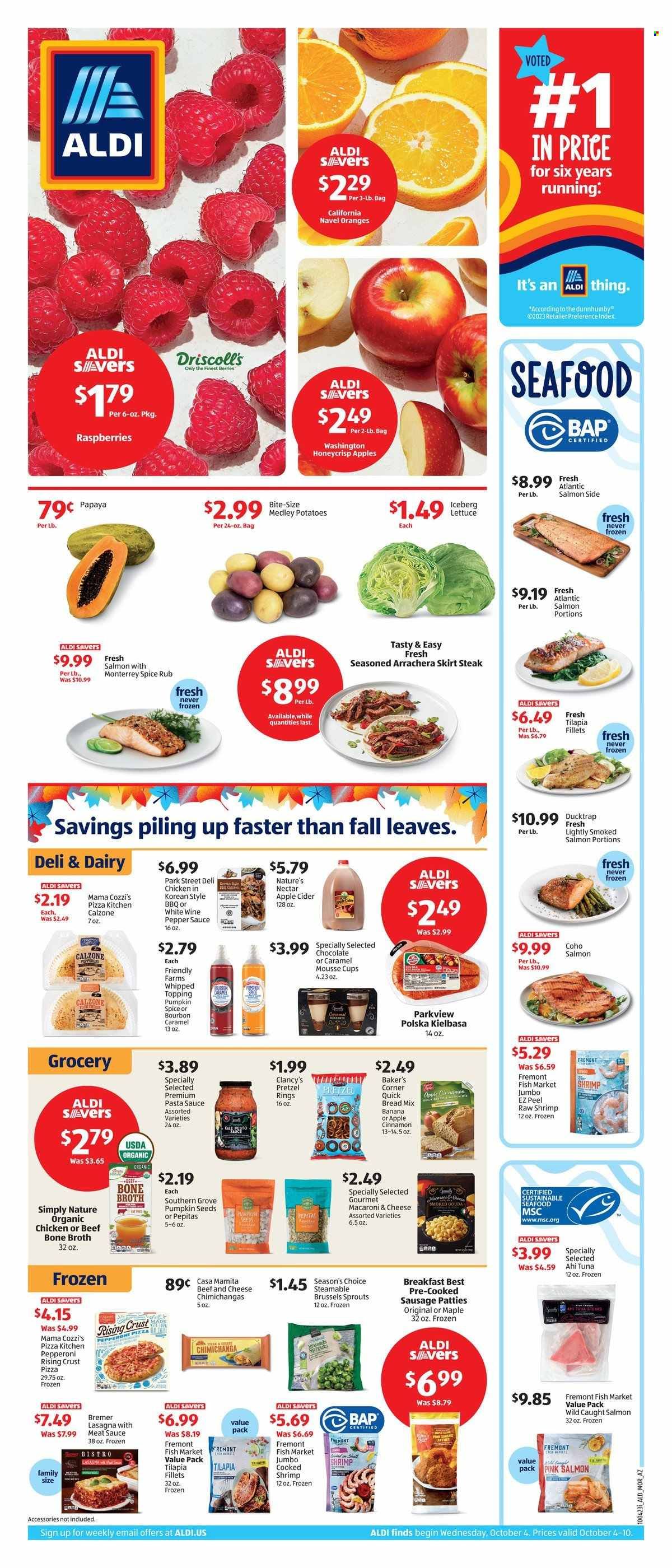 ALDI (AZ) Weekly Ad Flyer Specials October 4 to October 10, 2023