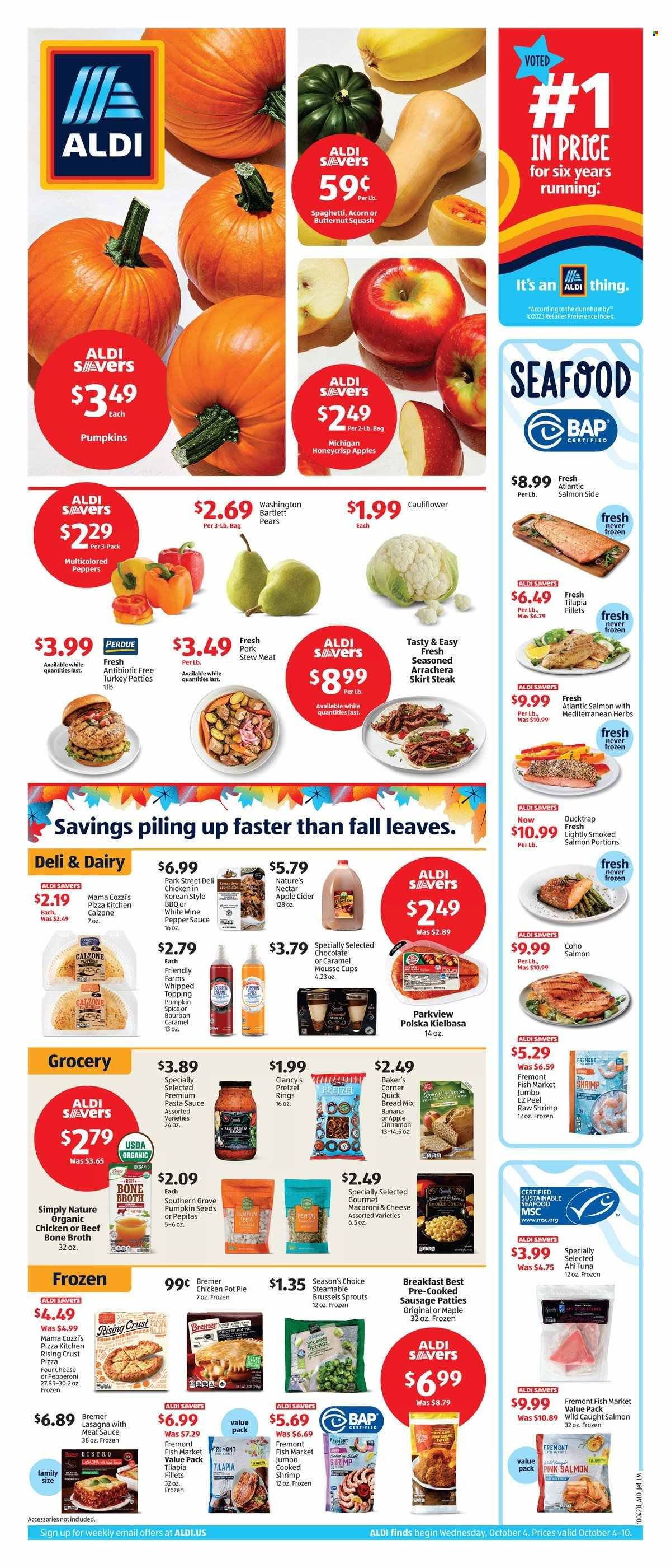 ALDI (GA, SC) Weekly Ad Flyer Specials October 4 to October 10, 2023