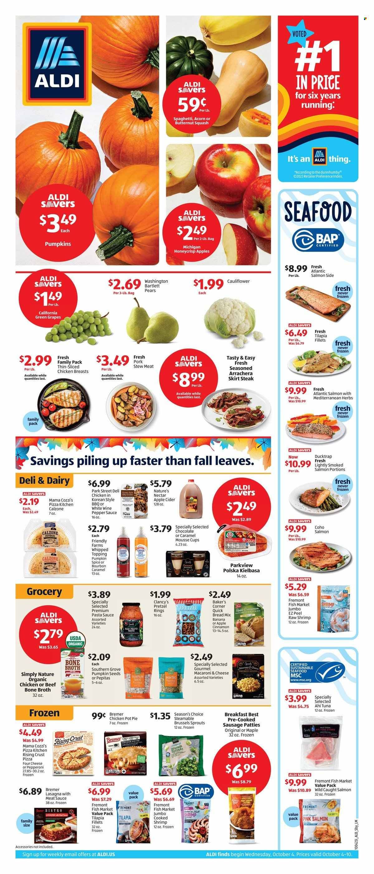 ALDI (NC, SC) Weekly Ad Flyer Specials October 4 to October 10, 2023