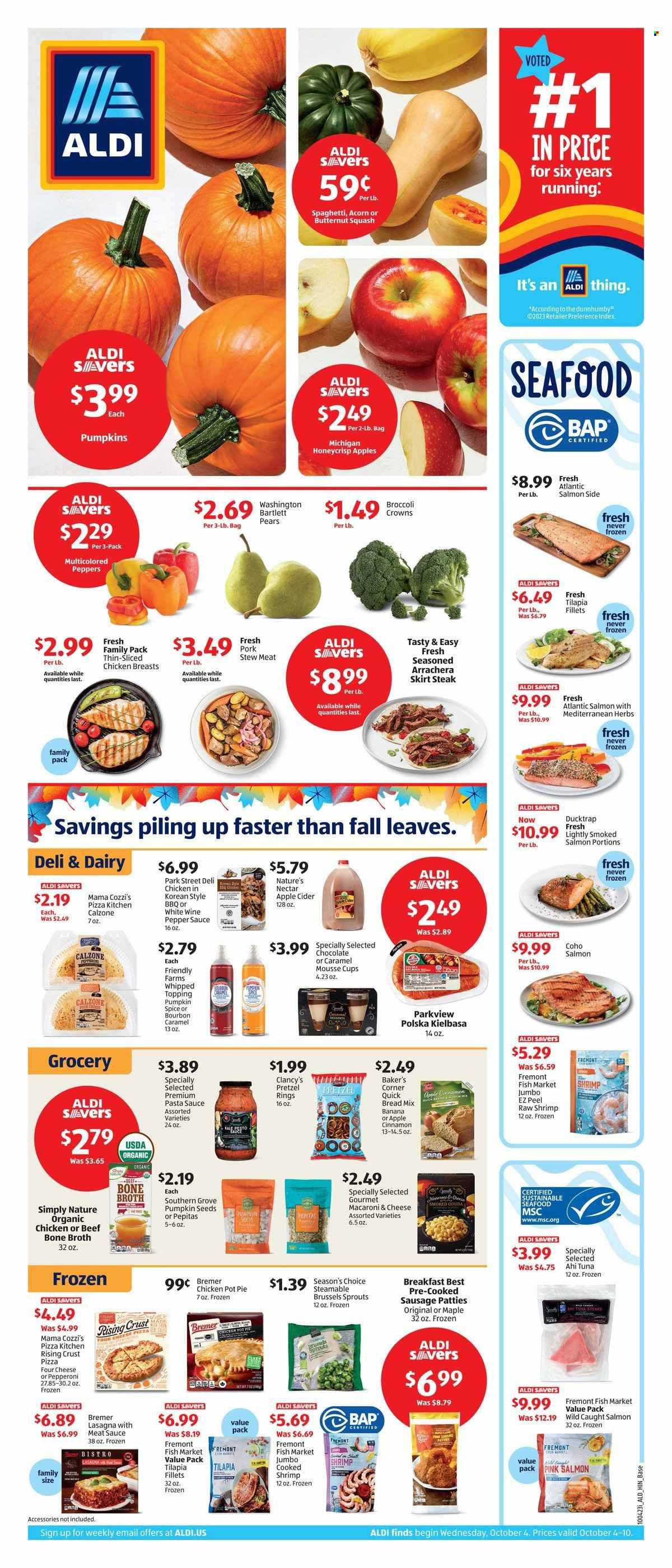 ALDI (OH) Weekly Ad Flyer Specials October 4 to October 10, 2023