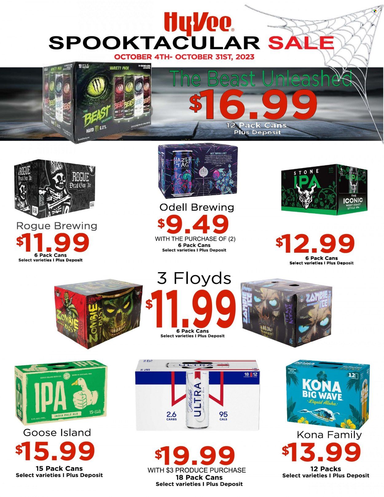 Hy-Vee (IA, IL, KS, MO) Weekly Ad Flyer Specials October 4 to October 31, 2023