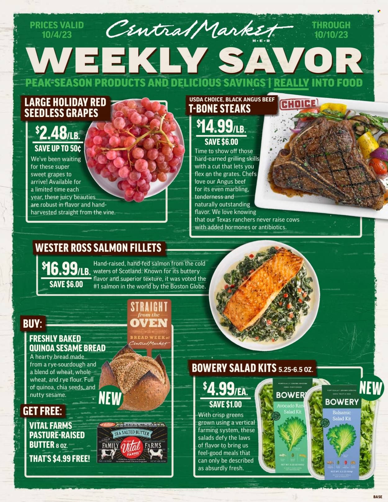 Central Market (TX) Weekly Ad Flyer Specials October 4 to October 10, 2023