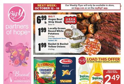 Big Y (CT) Weekly Ad Flyer Specials October 5 to October 11, 2023