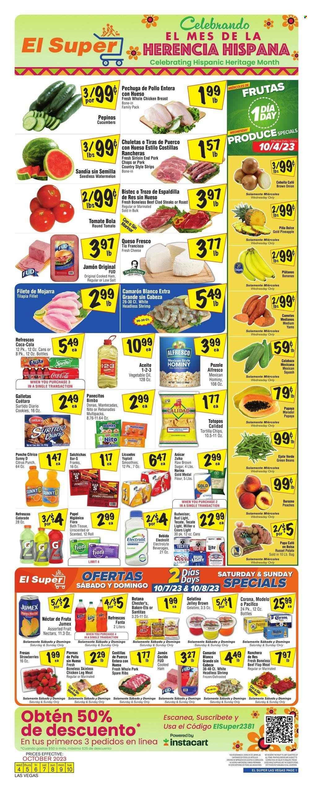 El Super (NV) Weekly Ad Flyer Specials October 4 to October 10, 2023