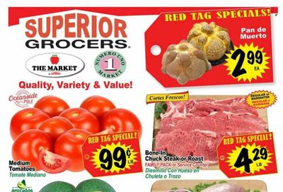 Superior Grocers (CA) Weekly Ad Flyer Specials October 4 to October 10, 2023