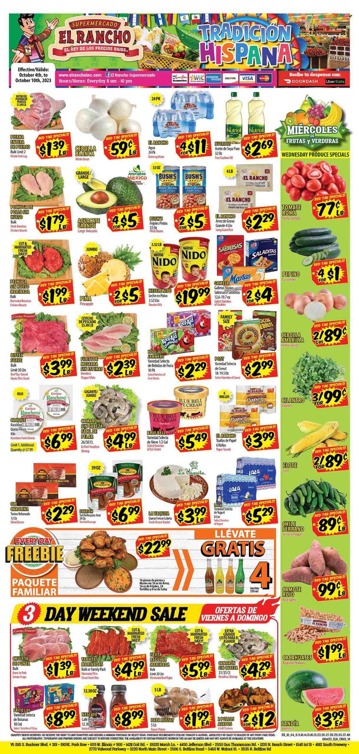 El Rancho (TX) Weekly Ad Flyer Specials October 4 to October 10, 2023