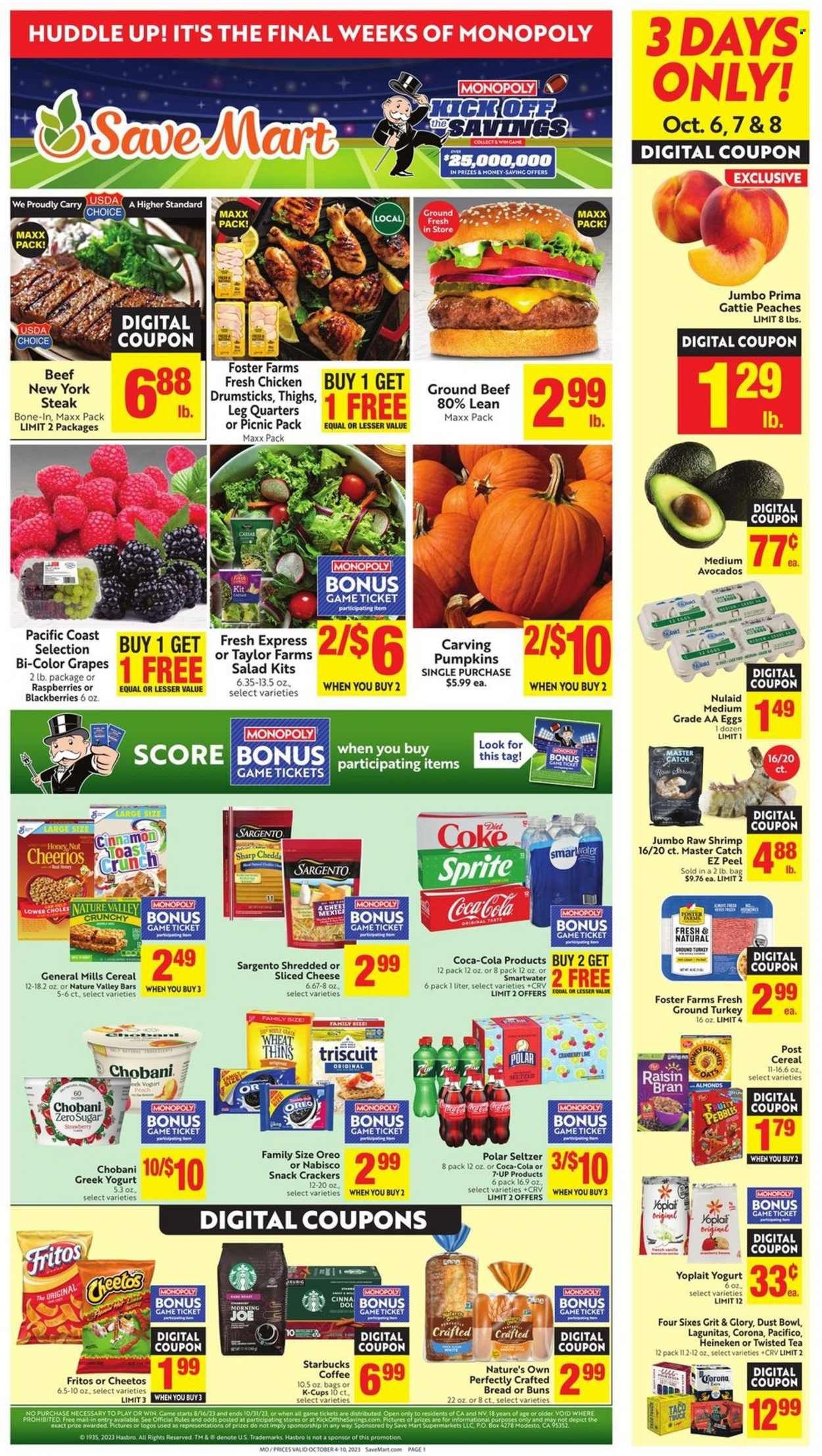 Save Mart (CA, NV) Weekly Ad Flyer Specials October 4 to October 10, 2023