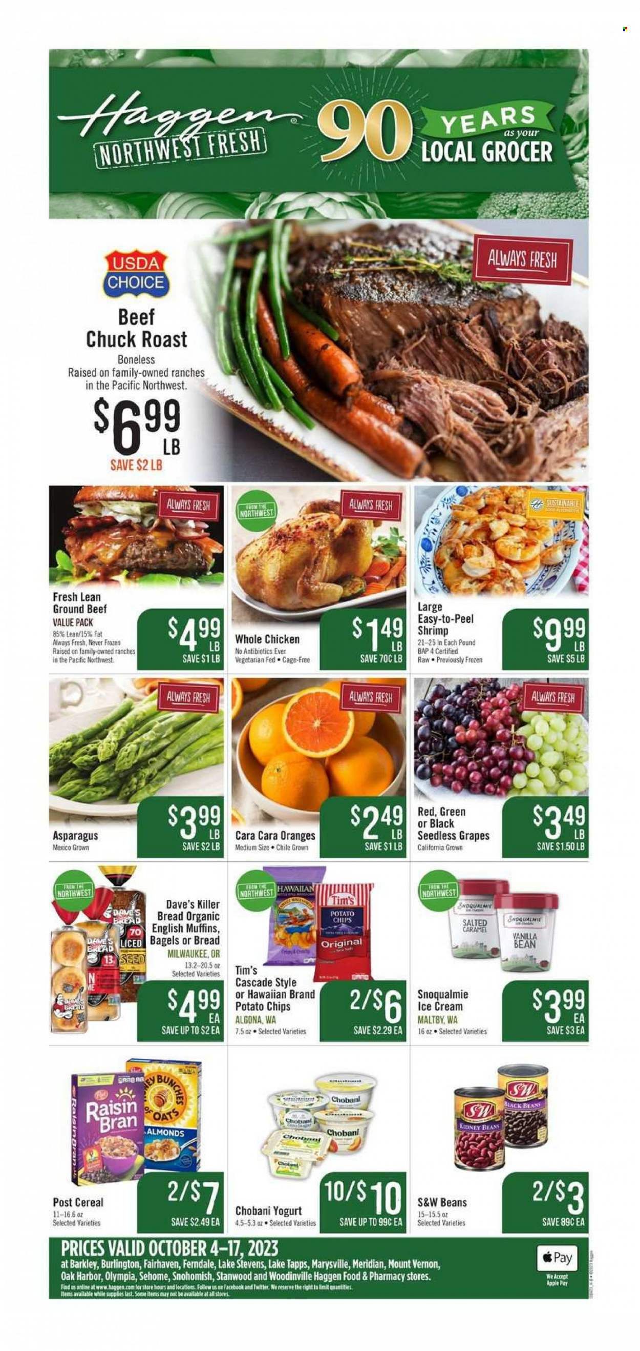 Haggen (WA) Weekly Ad Flyer Specials October 4 to October 17, 2023