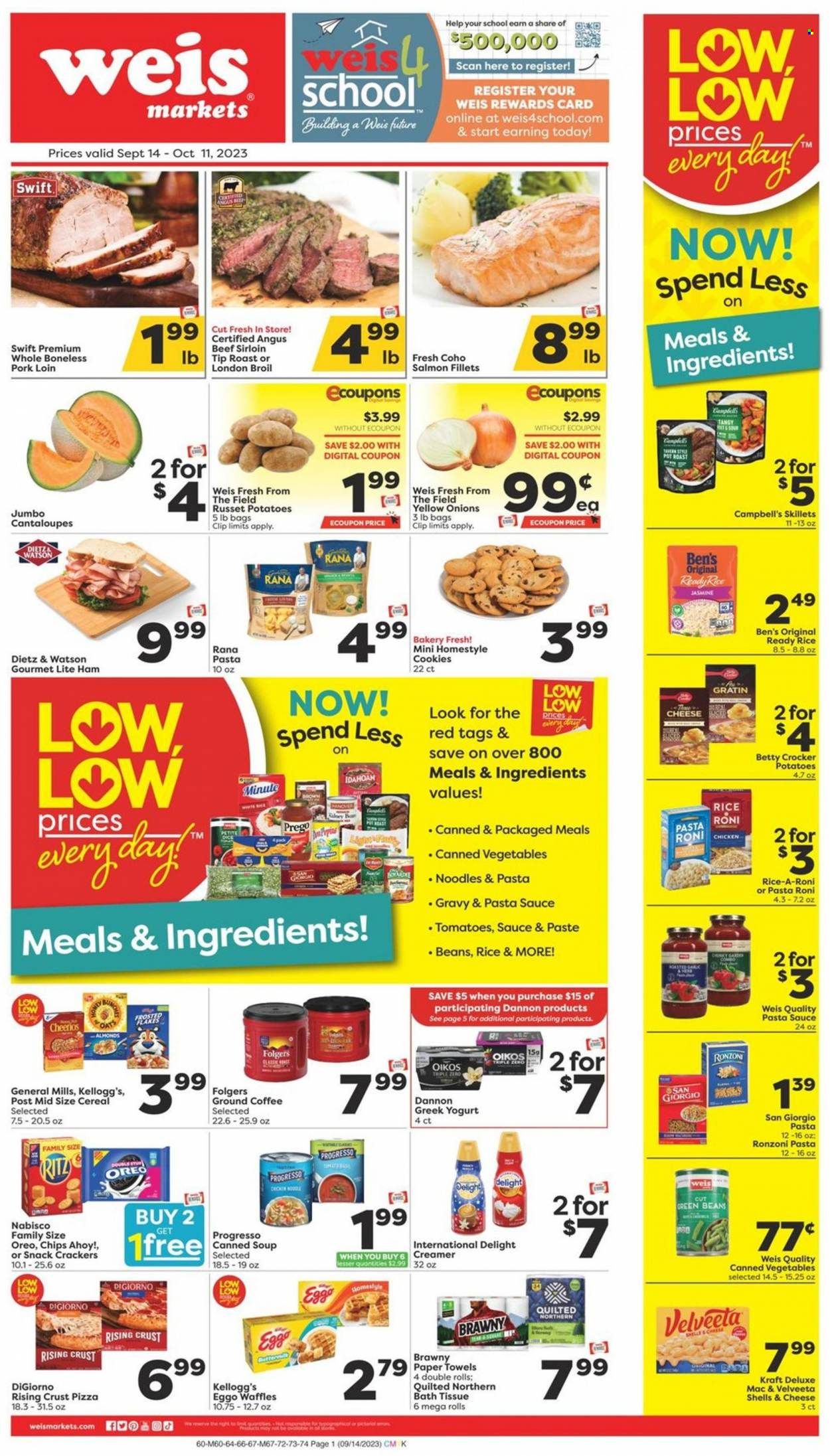Weis (MD, NY, PA) Weekly Ad Flyer Specials October 5 to October 11, 2023