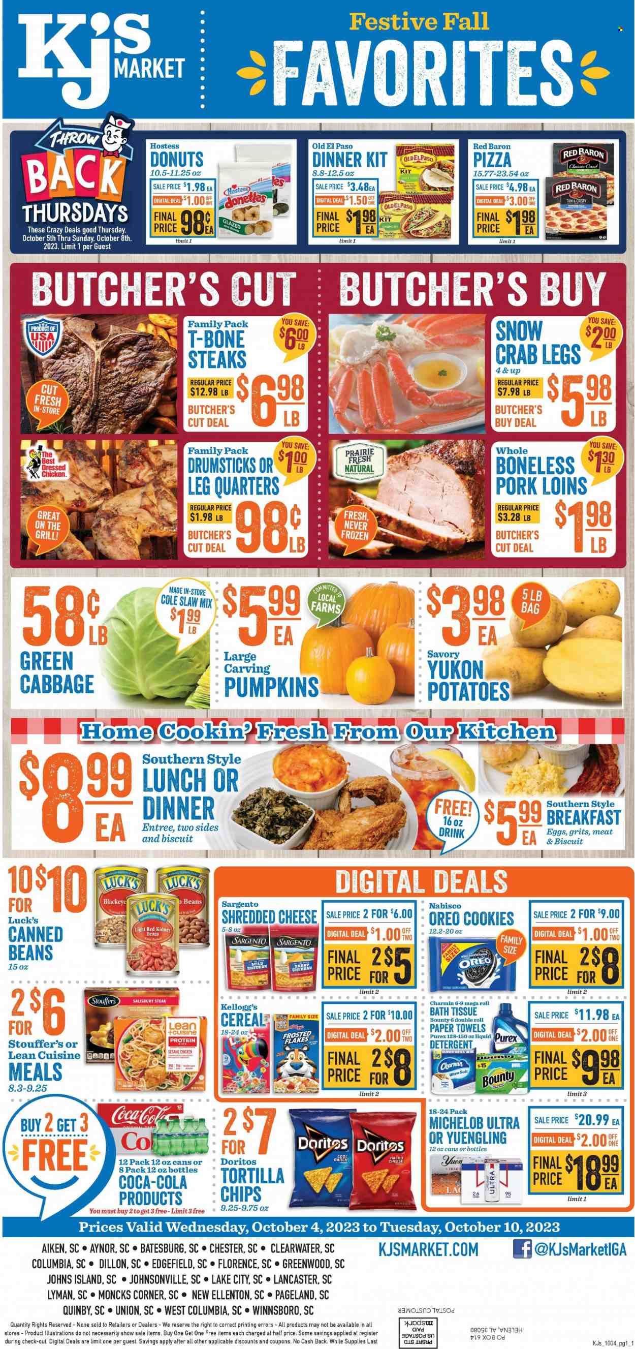 KJ´s Market (GA, SC) Weekly Ad Flyer Specials October 4 to October 10, 2023