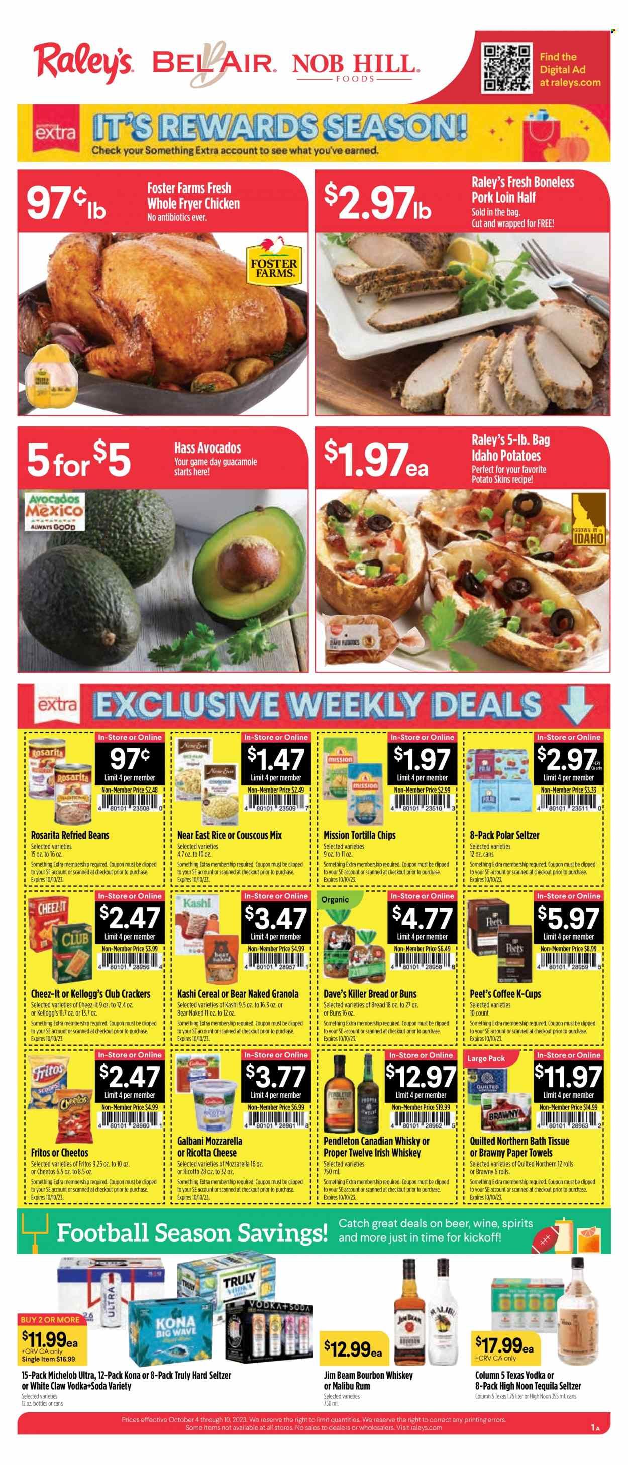 Raley's (CA, NV) Weekly Ad Flyer Specials October 4 to October 10, 2023