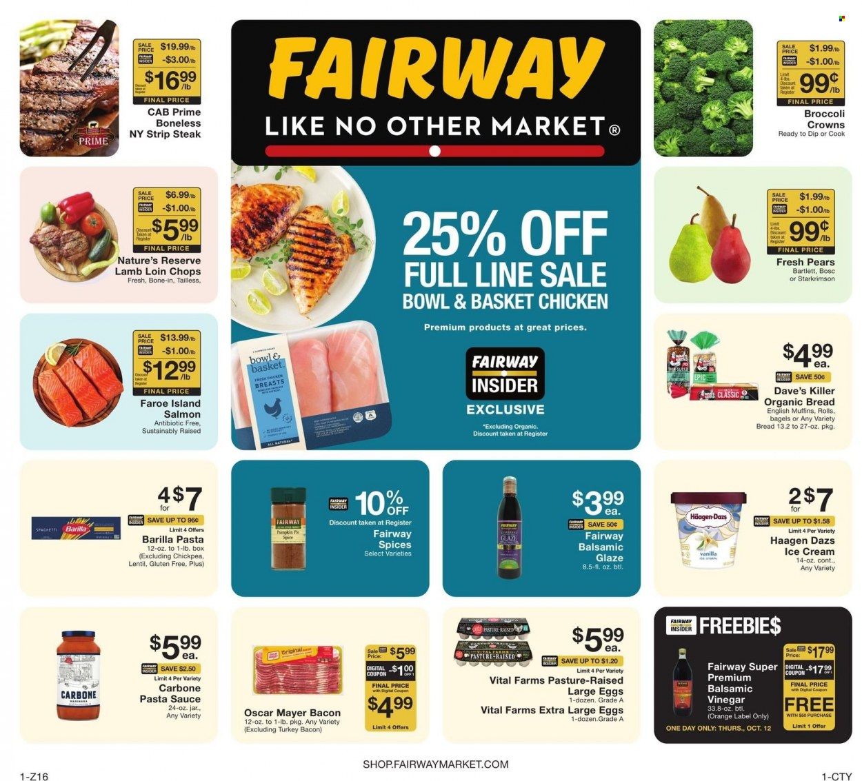 Fairway Market (CT, NJ, NY) Weekly Ad Flyer Specials October 6 to October 12, 2023