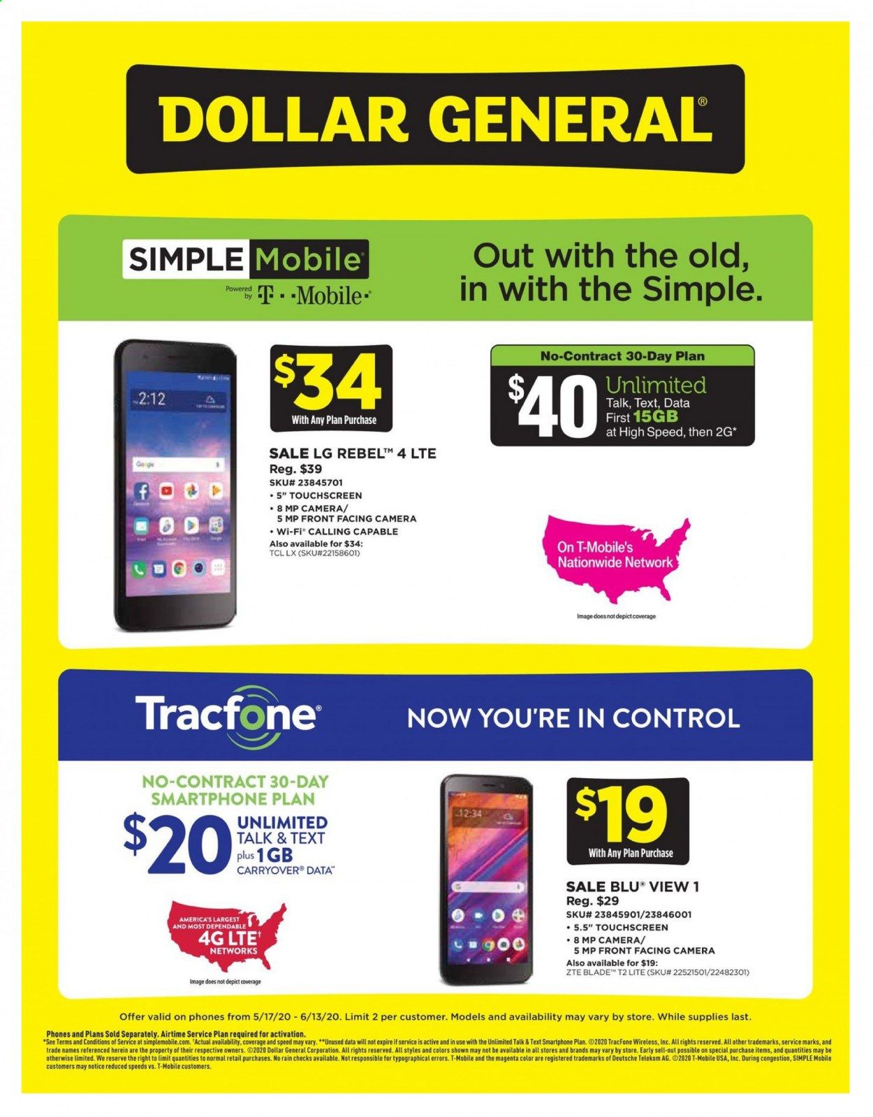 Dollar General Weekly Ad & Flyer May 17 to June 13