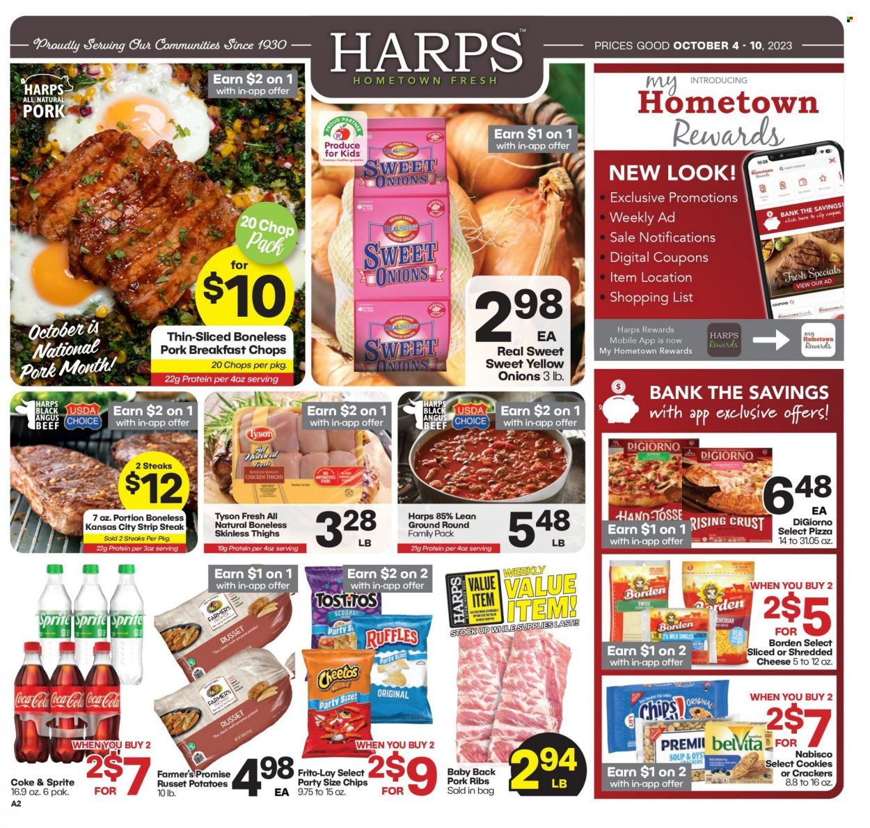 Harps Hometown Fresh (AR, KS, MO, OK) Weekly Ad Flyer Specials October 4 to October 10, 2023