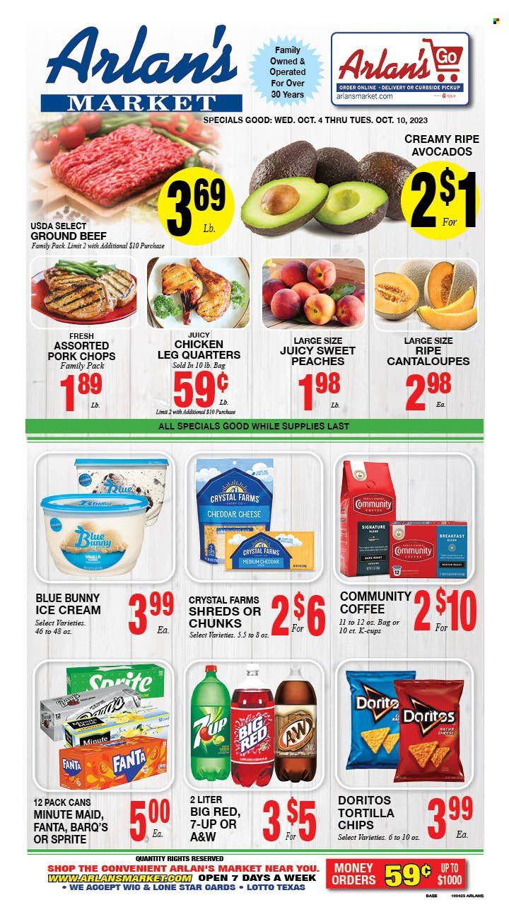 Arlan's Market (TX) Weekly Ad Flyer Specials October 4 to October 10, 2023