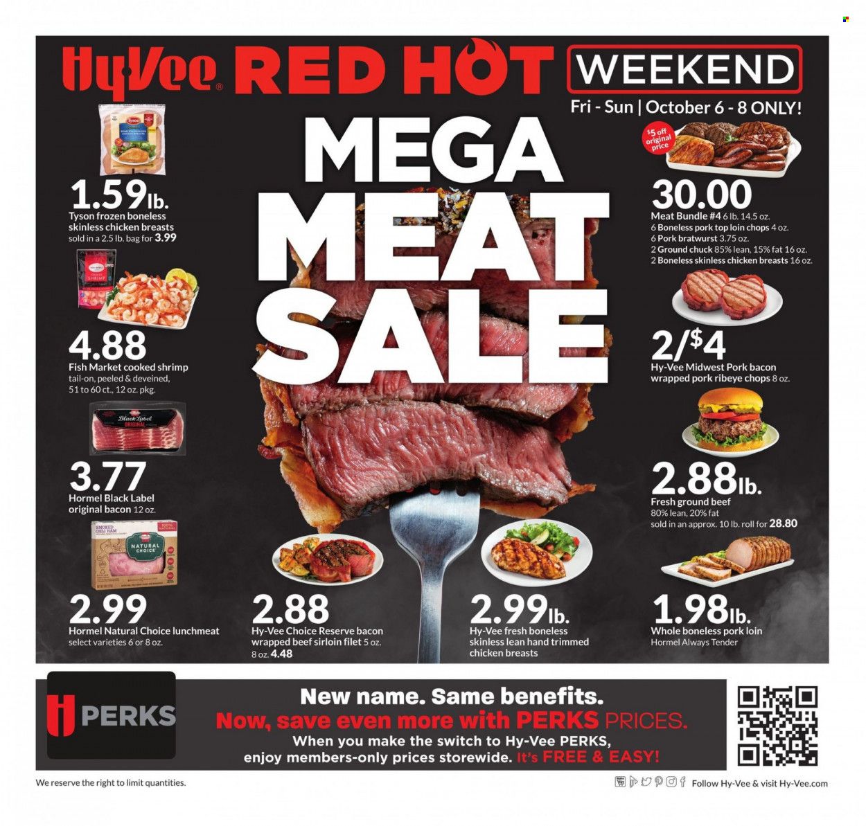 Hy-Vee (IA, IL, MN, MO, SD) Weekly Ad Flyer Specials October 6 to October 8, 2023