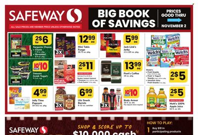 Safeway (MD) Weekly Ad Flyer Specials October 6 to November 2, 2023