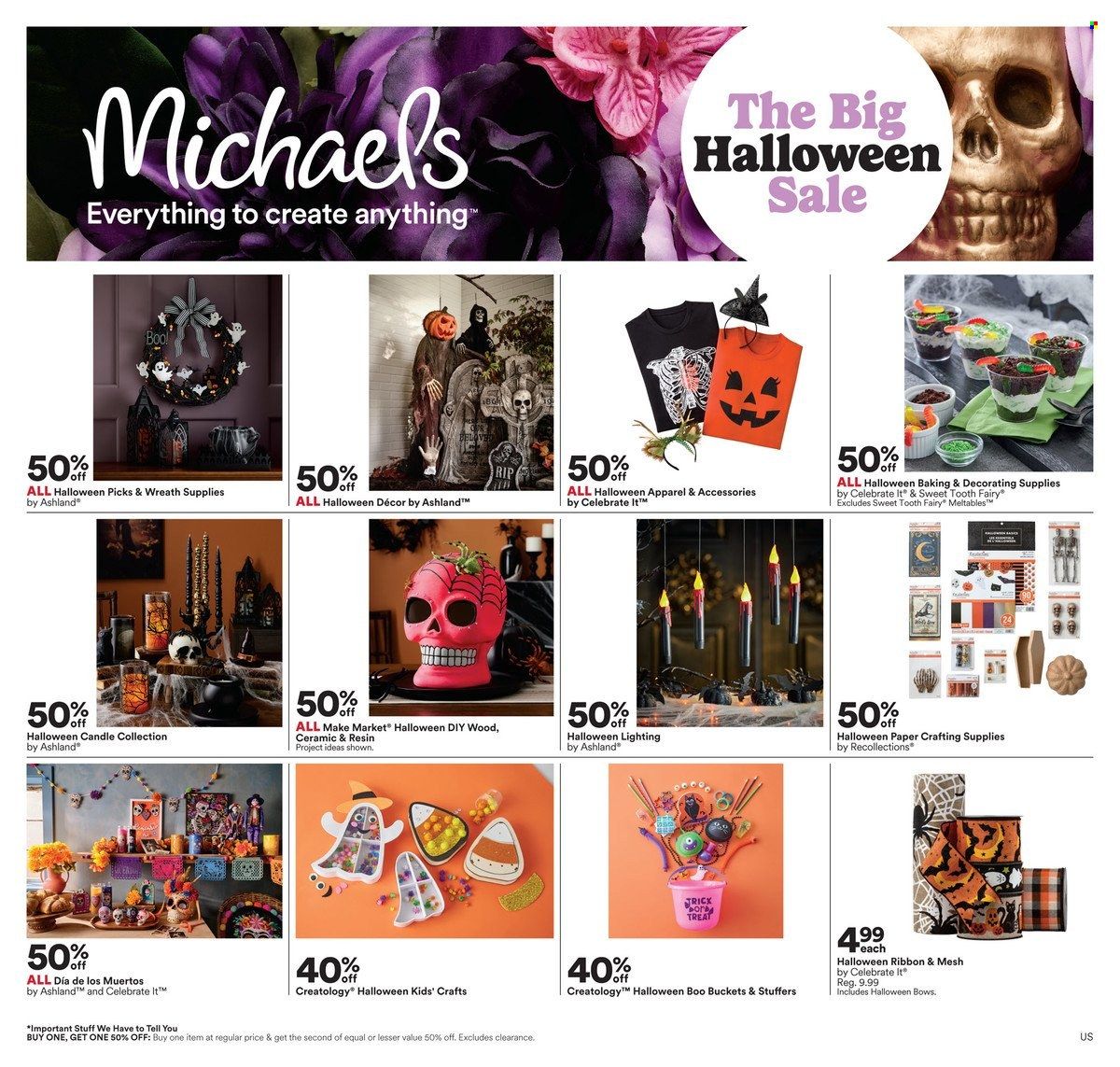 Michaels Weekly Ad Flyer Specials October 8 to October 14, 2023