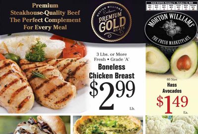 Morton Williams (NY) Weekly Ad Flyer Specials October 6 to October 12, 2023