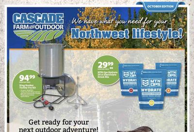 Cascade Farm And Outdoor (OR, WA) Promotions & Flyer Specials October 2023