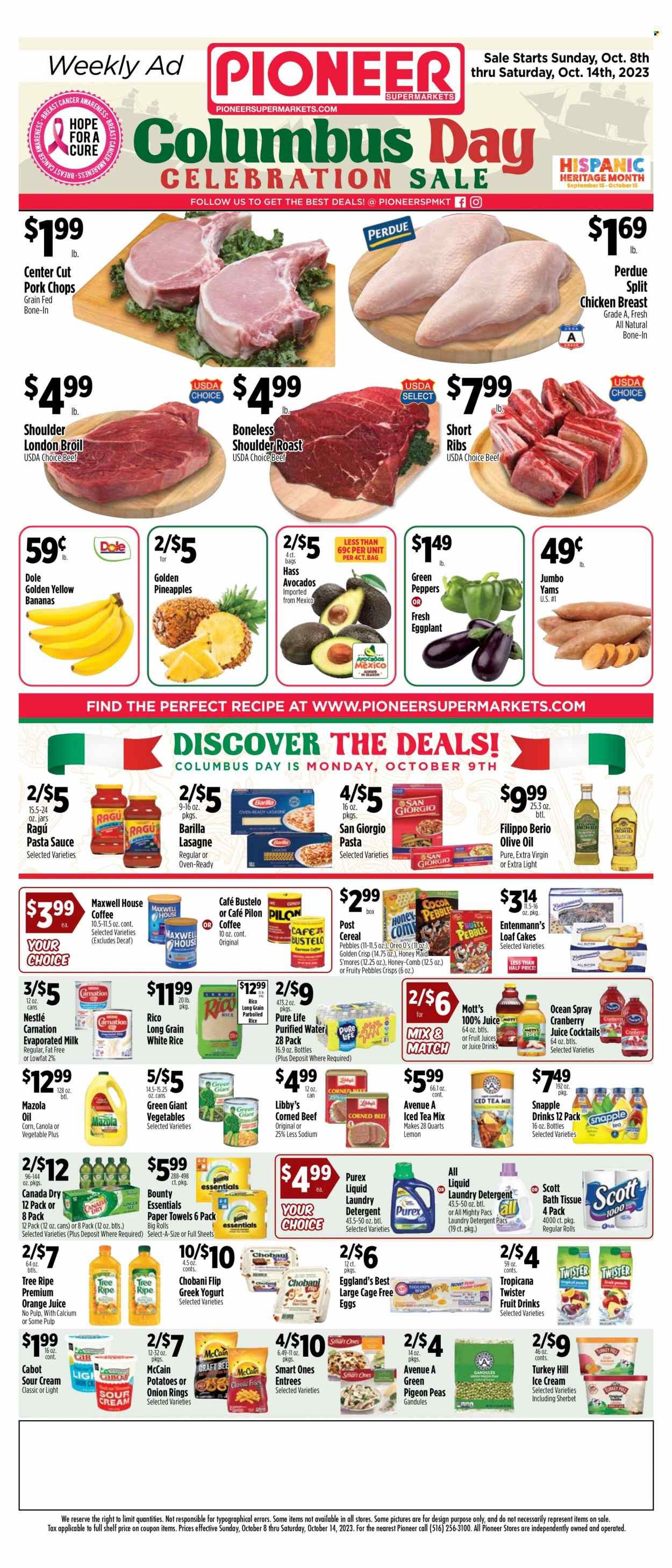 Pioneer Supermarkets (NJ, NY) Weekly Ad Flyer Specials October 8 to October 14, 2023