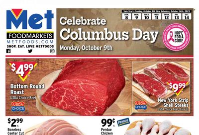 Met Foodmarkets Weekly Ad Flyer Specials October 8 to October 14, 2023