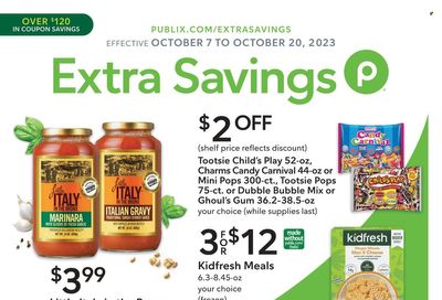 Publix (AL, FL, GA, NC, SC, TN) Weekly Ad Flyer Specials October 7 to October 20, 2023