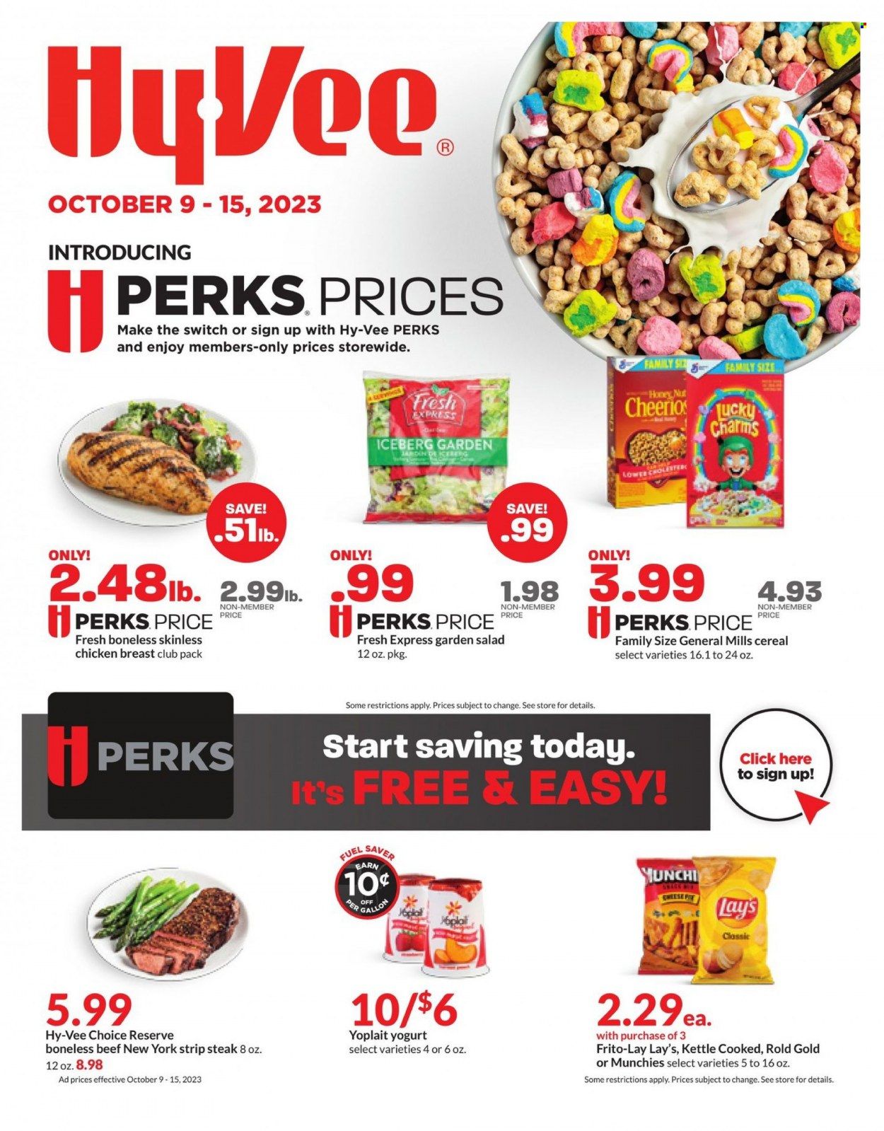 Hy-Vee (IA) Weekly Ad Flyer Specials October 9 to October 15, 2023