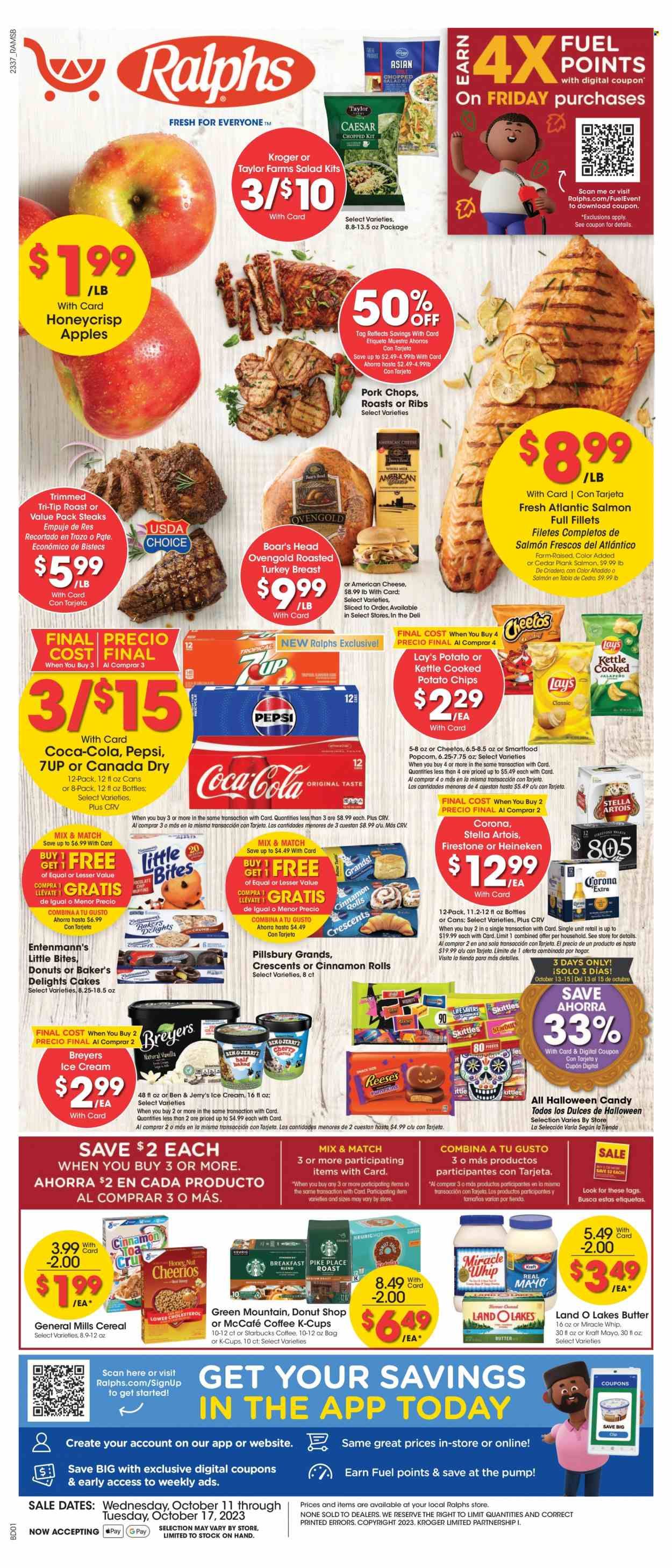 Ralphs (CA) Weekly Ad Flyer Specials October 11 to October 17, 2023