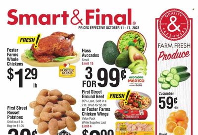 Smart & Final Weekly Ad Flyer Specials October 11 to October 17, 2023