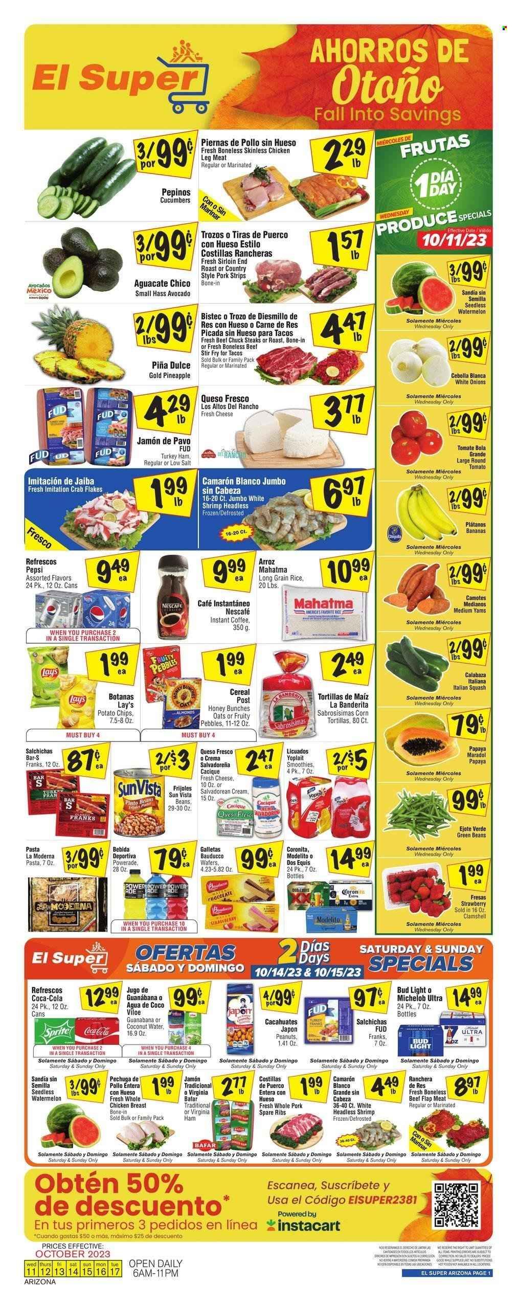 El Super (AZ) Weekly Ad Flyer Specials October 11 to October 17, 2023