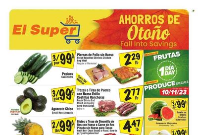 El Super (CA) Weekly Ad Flyer Specials October 11 to October 17, 2023