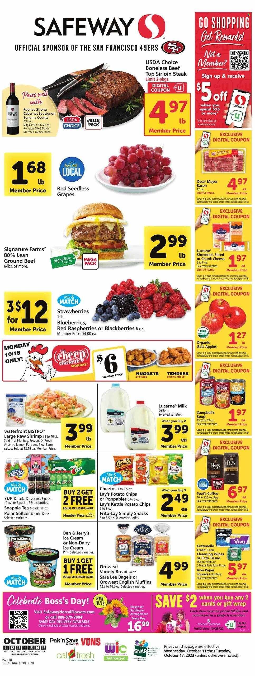 Safeway (CA) Weekly Ad Flyer Specials October 11 to October 17, 2023
