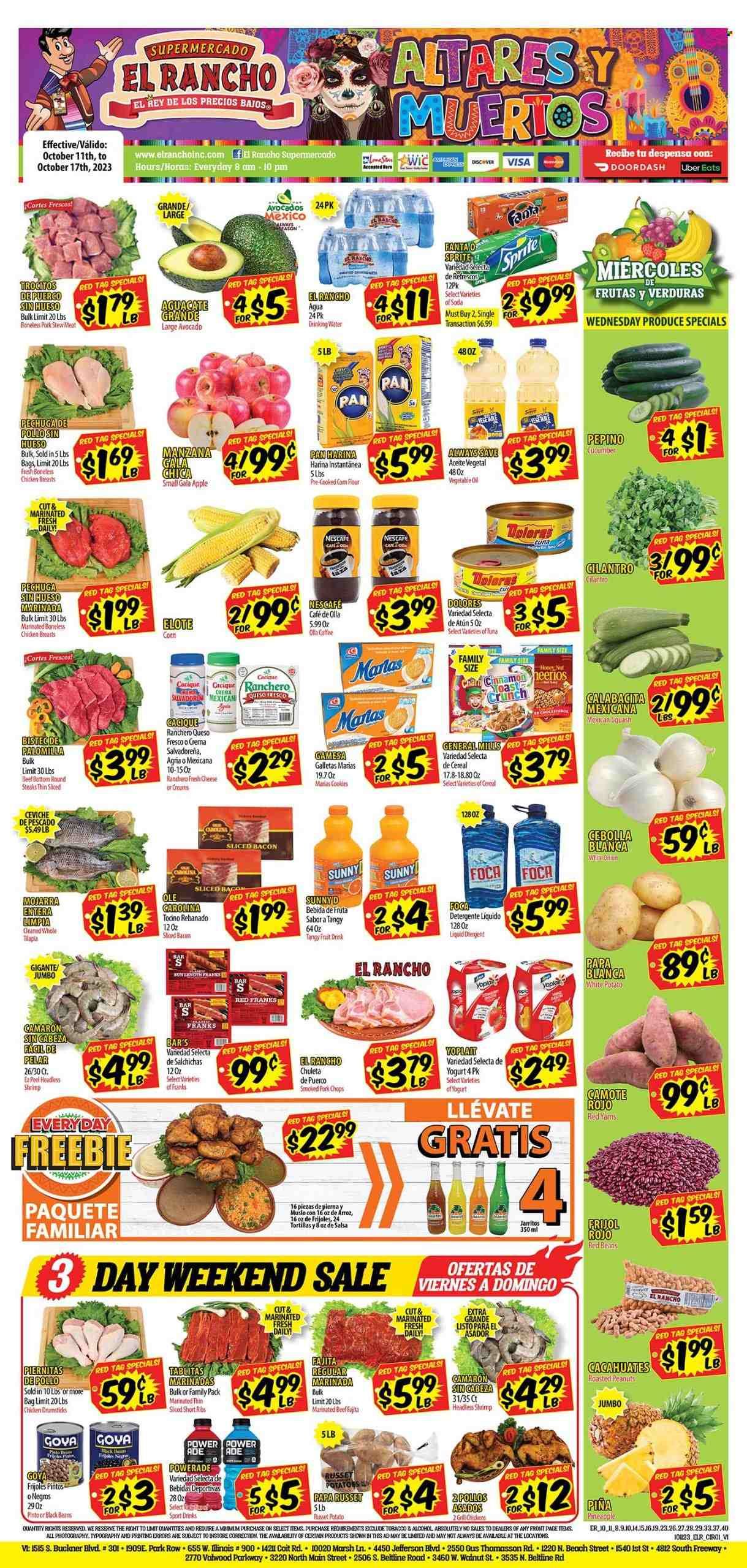 El Rancho (TX) Weekly Ad Flyer Specials October 11 to October 17, 2023