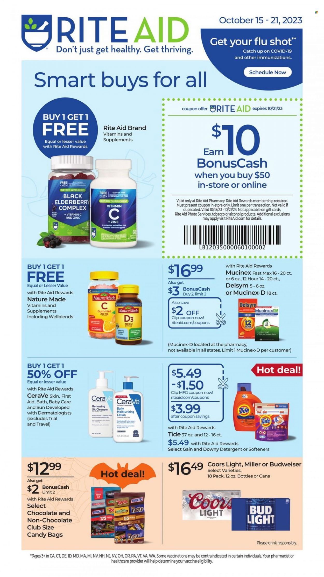 RITE AID Weekly Ad Flyer Specials October 15 to October 21, 2023