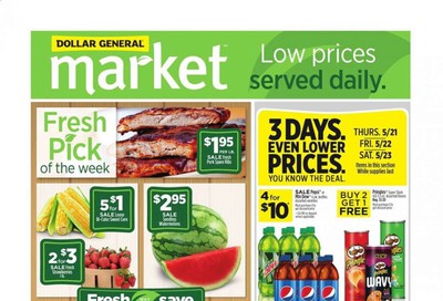 Dollar General Weekly Ad & Flyer May 17 to 23