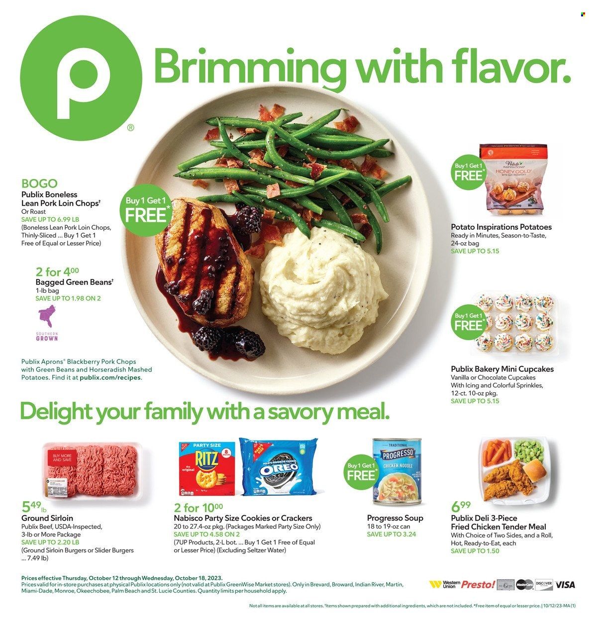 Publix (AL, FL, GA, NC, SC, TN) Weekly Ad Flyer Specials October 12 to October 18, 2023