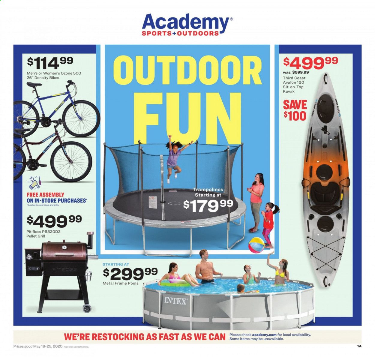 Academy Sports Weekly Ad & Flyer May 18 to 25