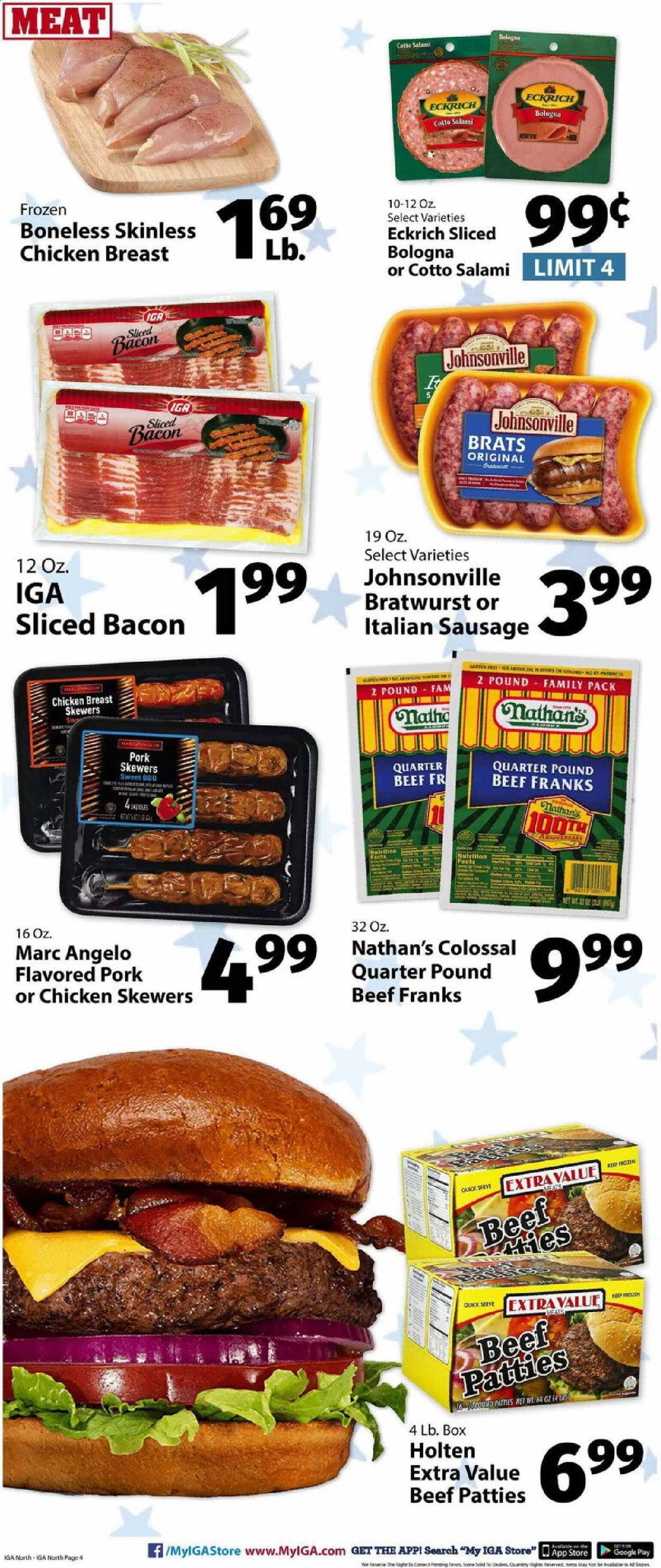 IGA (Indiana) Weekly Ad & Flyer May 18 to 26