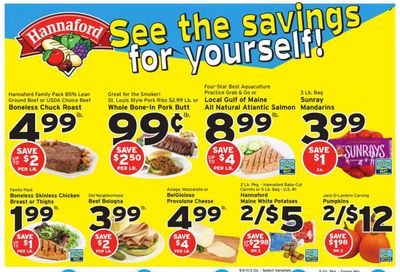 Hannaford (NY) Weekly Ad Flyer Specials October 15 to October 21, 2023