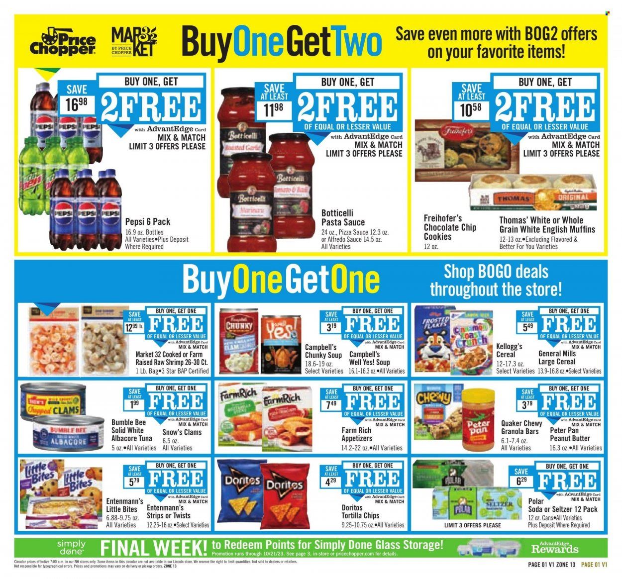 Price Chopper (NH) Weekly Ad Flyer Specials October 15 to October 21, 2023